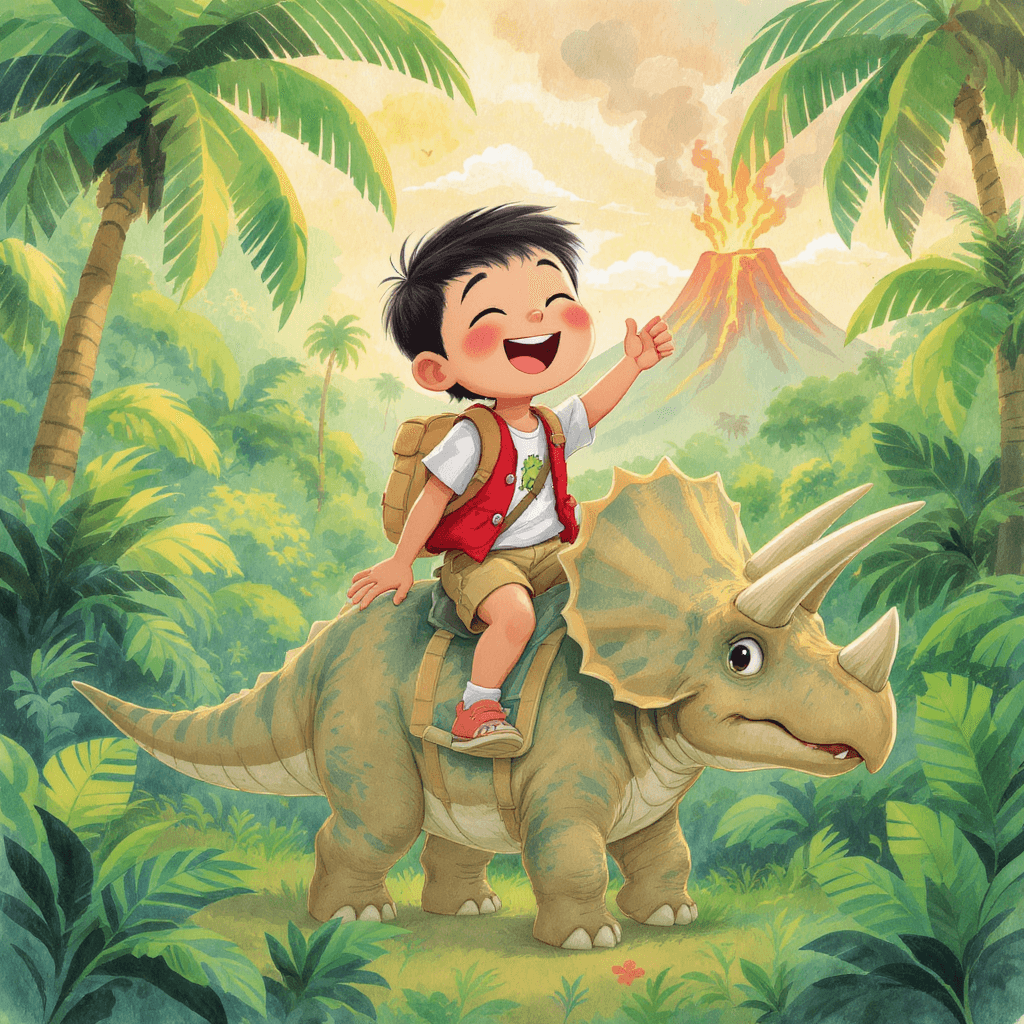 Kai y la Aventura de los Dinosaurios